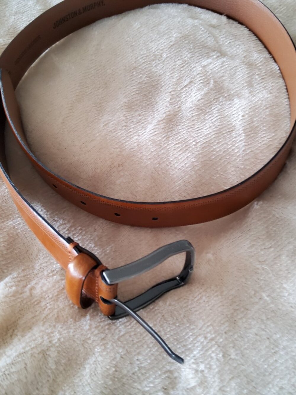 Johnston and Murphy Men's Leather Belt size 34